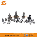 bimetallic injection screw barrel plastic machinery components